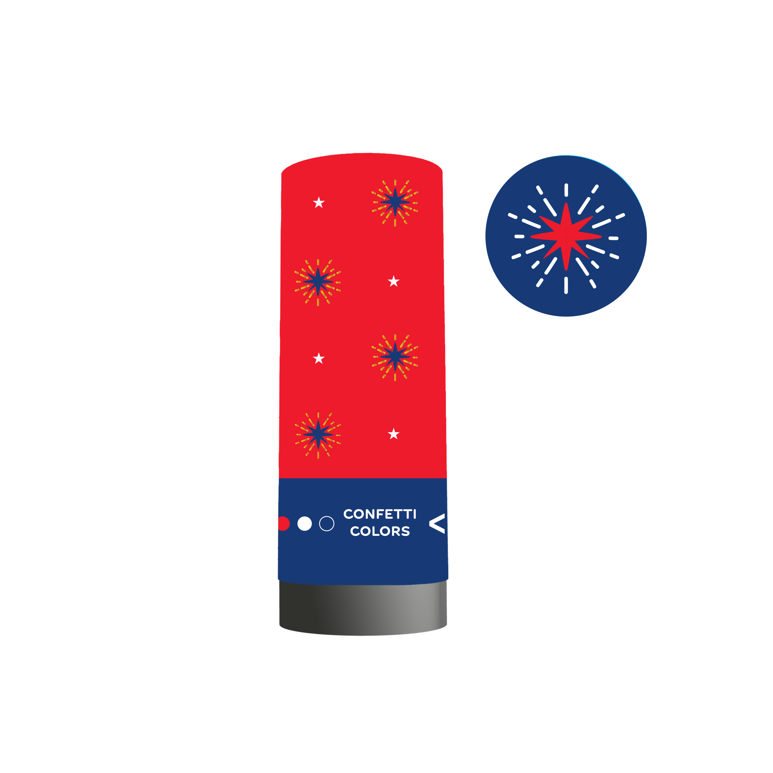 Patriotic Confetti Popper