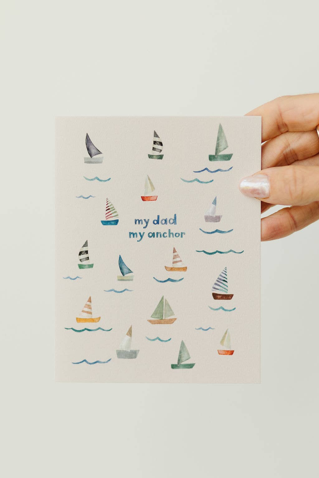 Sailboat Father's Day Greeting Card