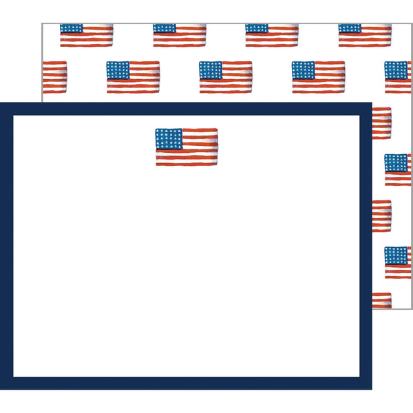 American Flag Notecard Set