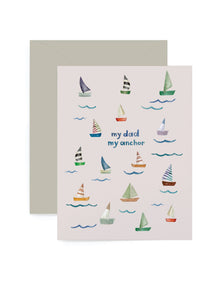 Sailboat Father's Day Greeting Card