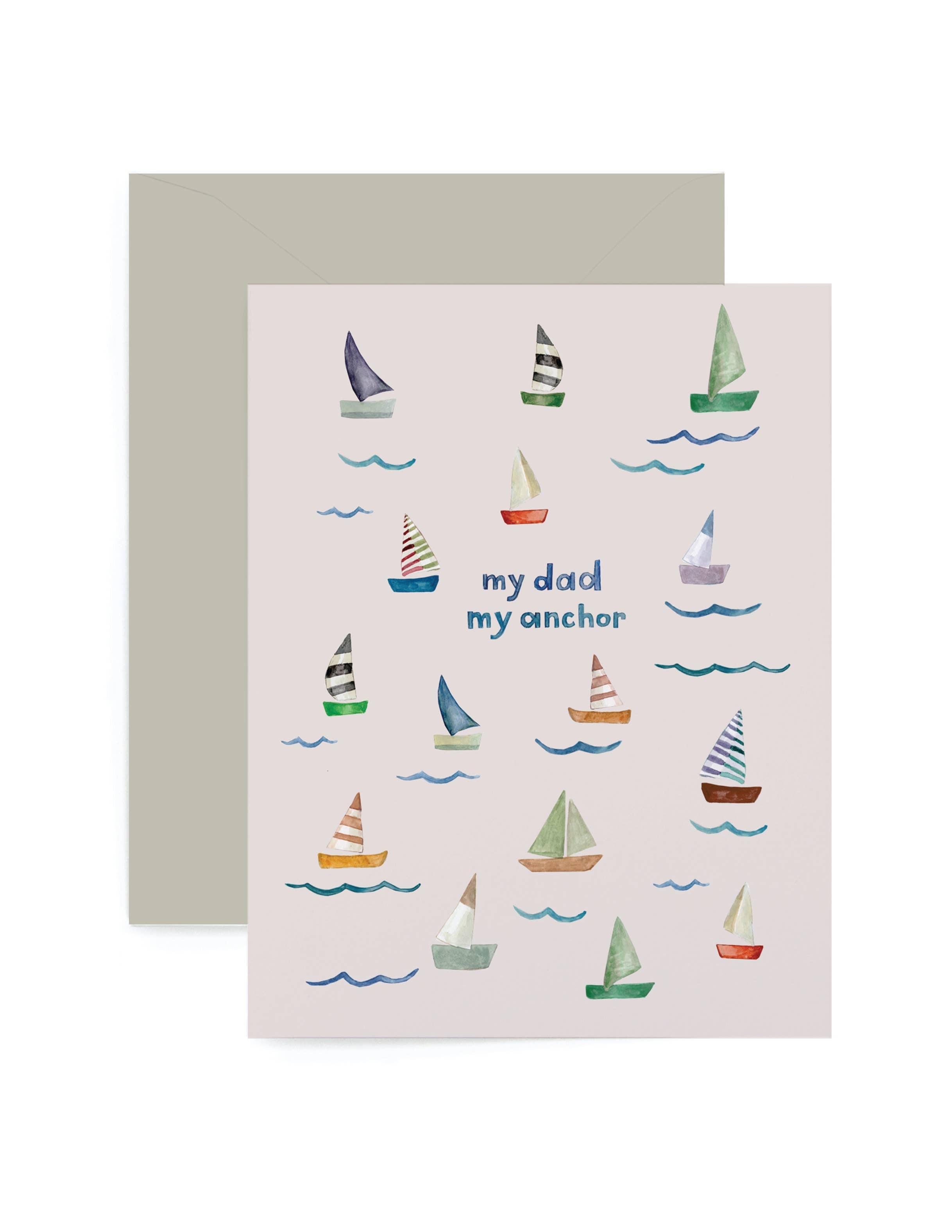 Sailboat Father's Day Greeting Card