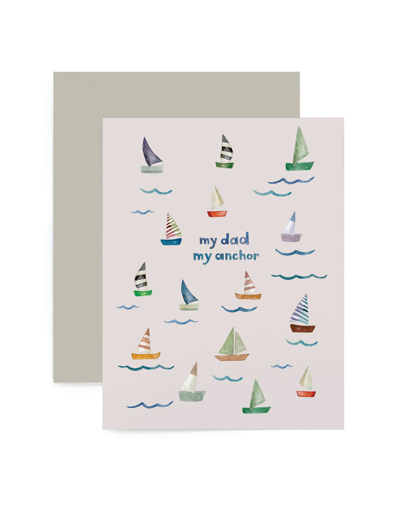Sailboat Father's Day Greeting Card