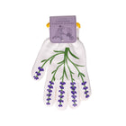 Lavender Print Garden Gloves