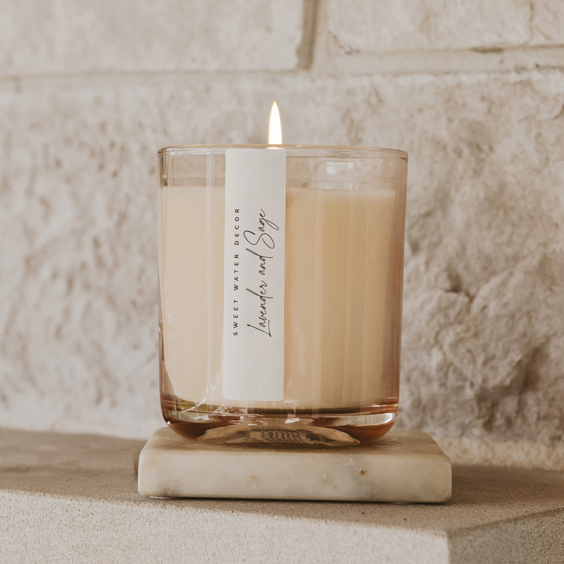 Lavender & Sage Soy Candle