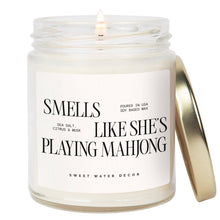 Smells Like She's Playing Mahjong Soy Candle