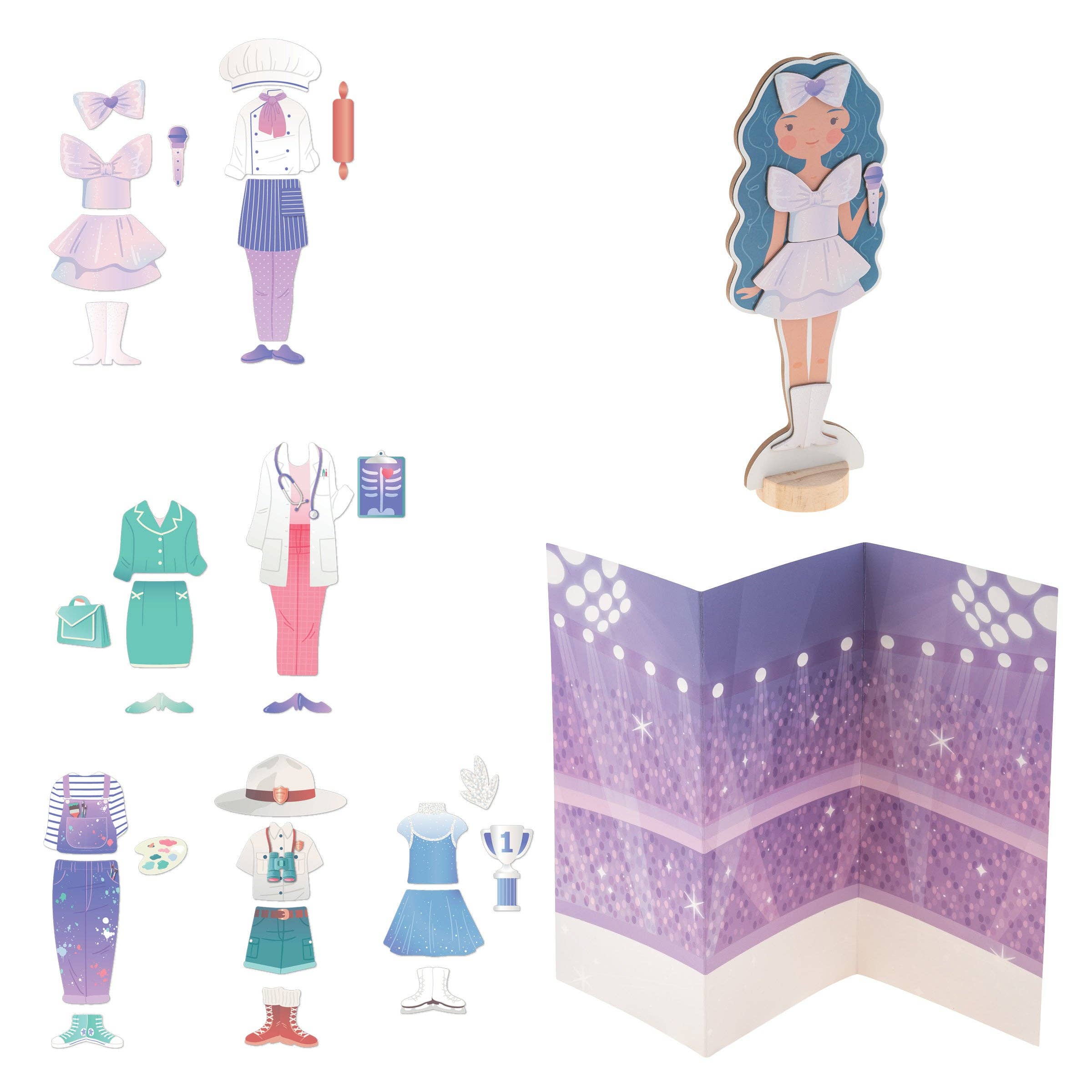 Magnetic Dress Up Doll