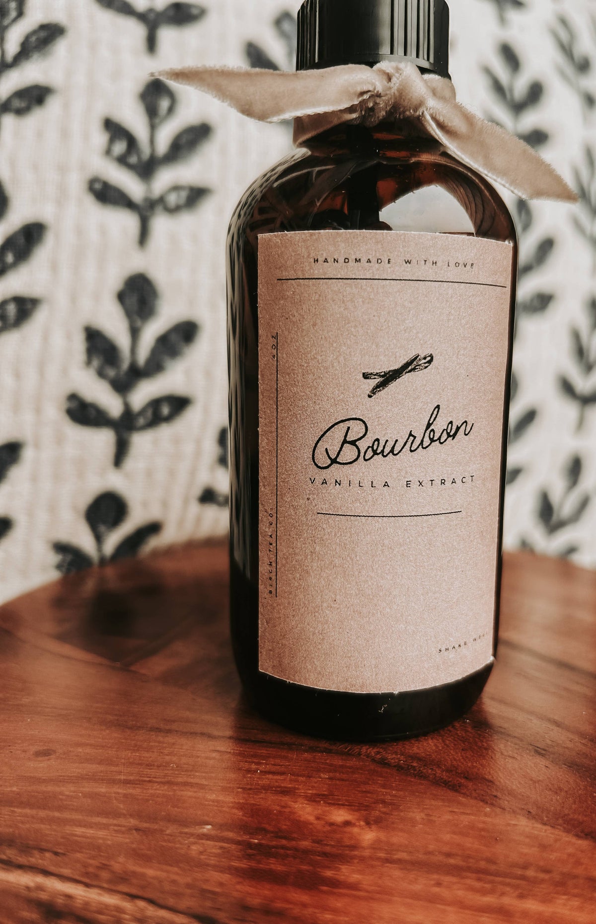 Pure Organic Bourbon Vanilla Extract 