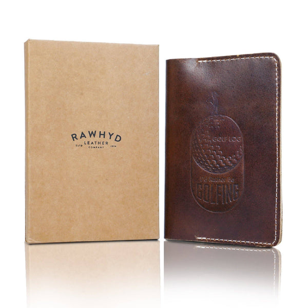 Leather Golf Scorecard Book