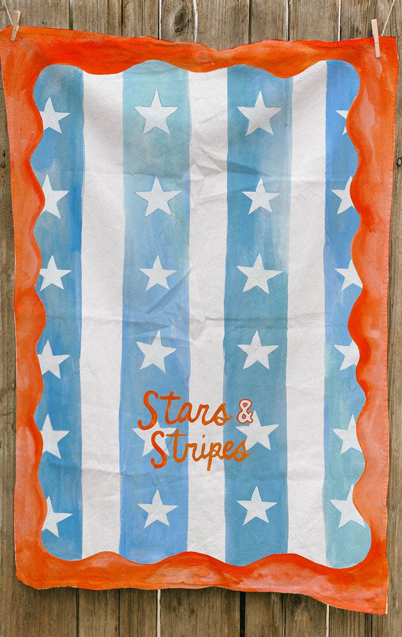 Stars & Stripes Tea Towel
