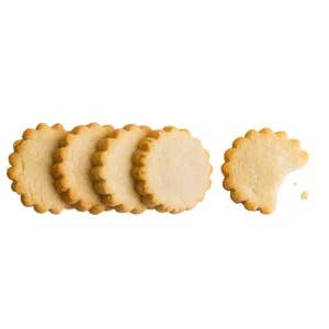 Meyer Lemon Shortbread Cookies