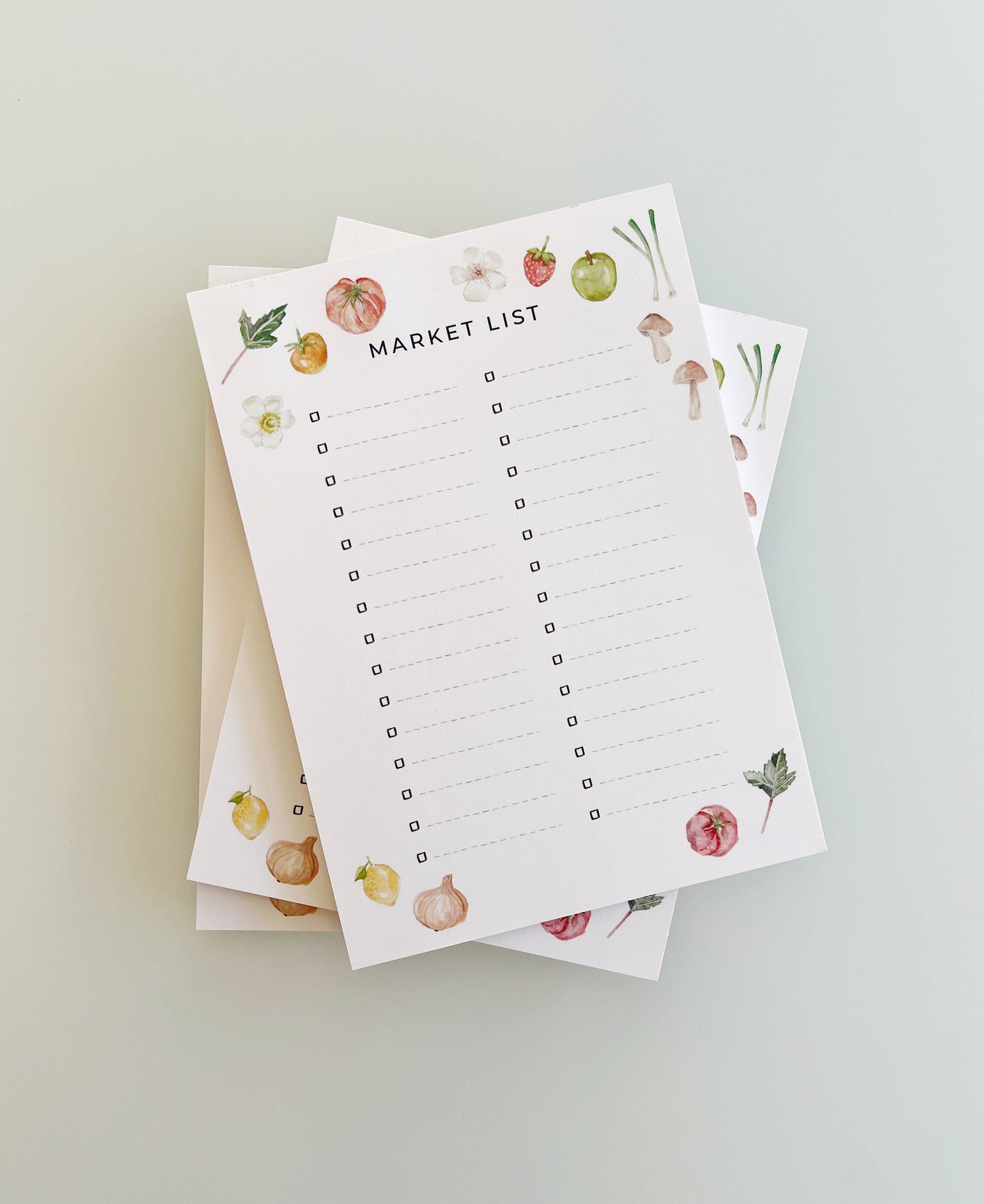 Grocery List Notepad