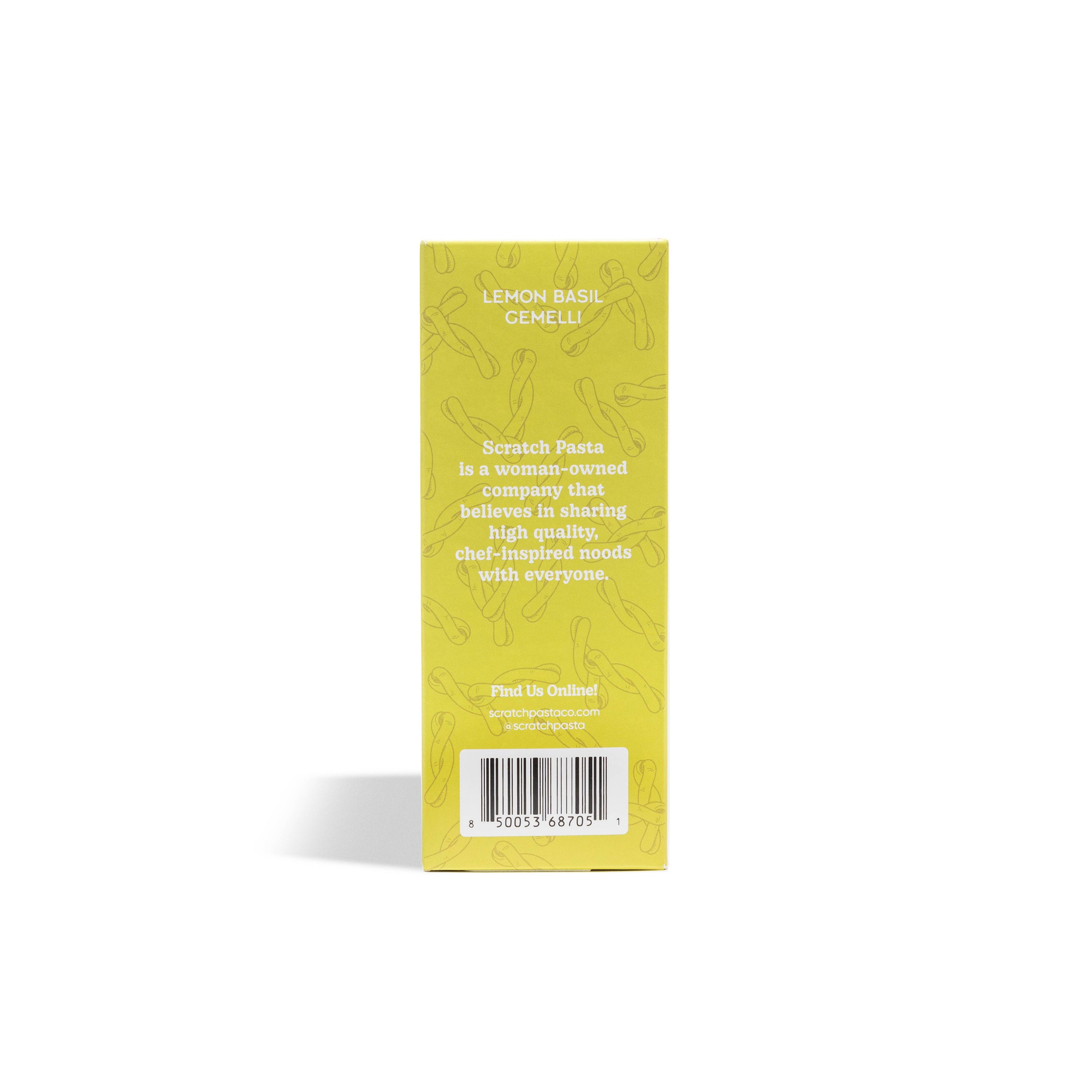 Lemon Basil Gemelli