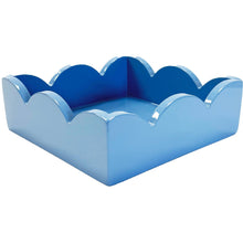 Scalloped Napkin Holder | Cornflower
