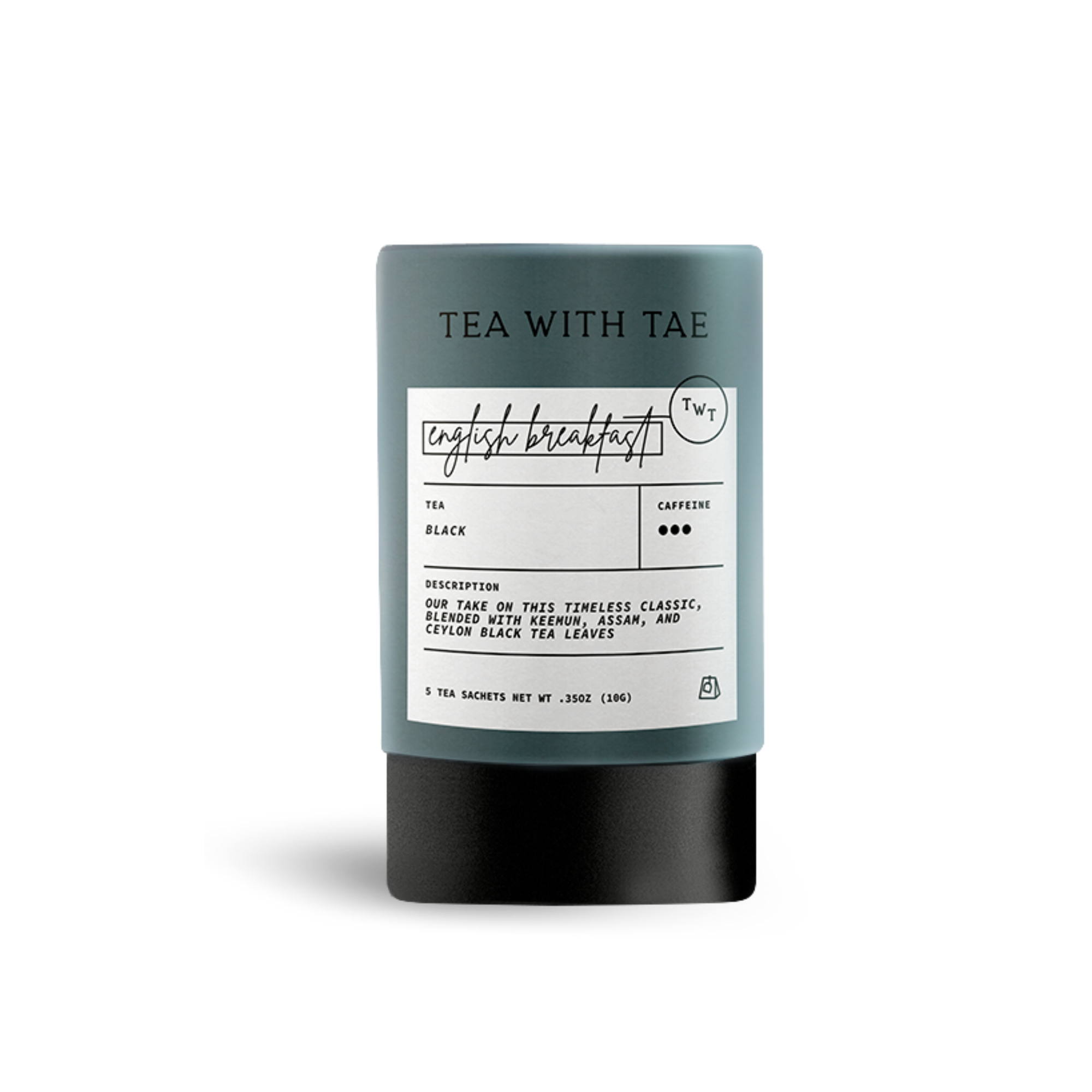 English Breakfast Black Tea Mini Tea Tube