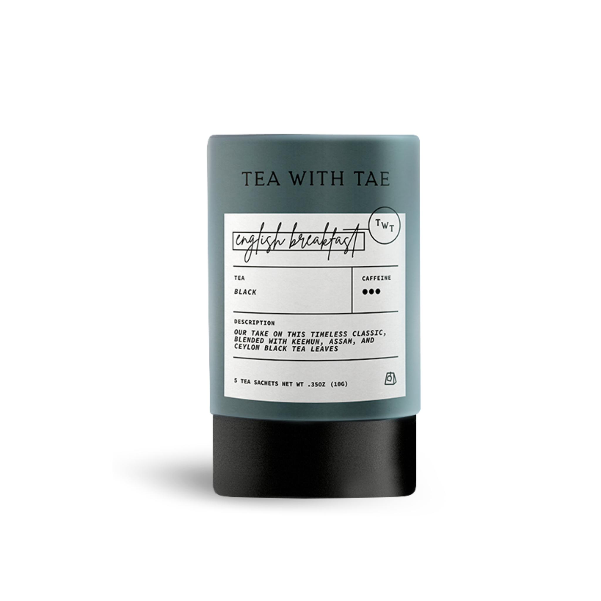 English Breakfast Black Tea Mini Tea Tube