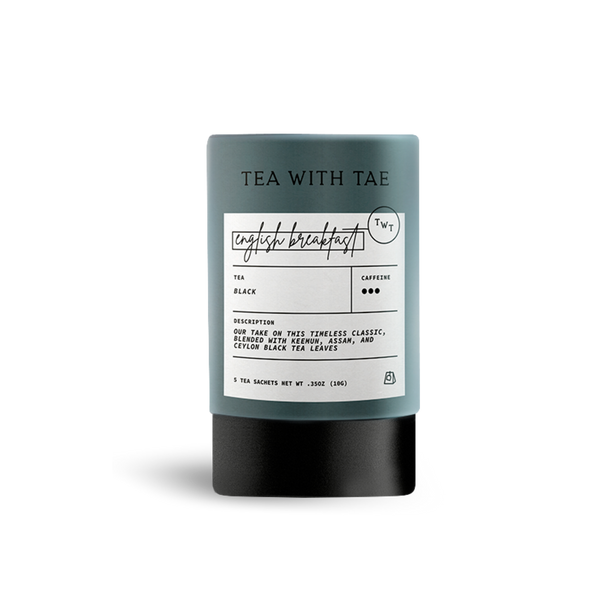 English Breakfast Black Tea Mini Tea Tube