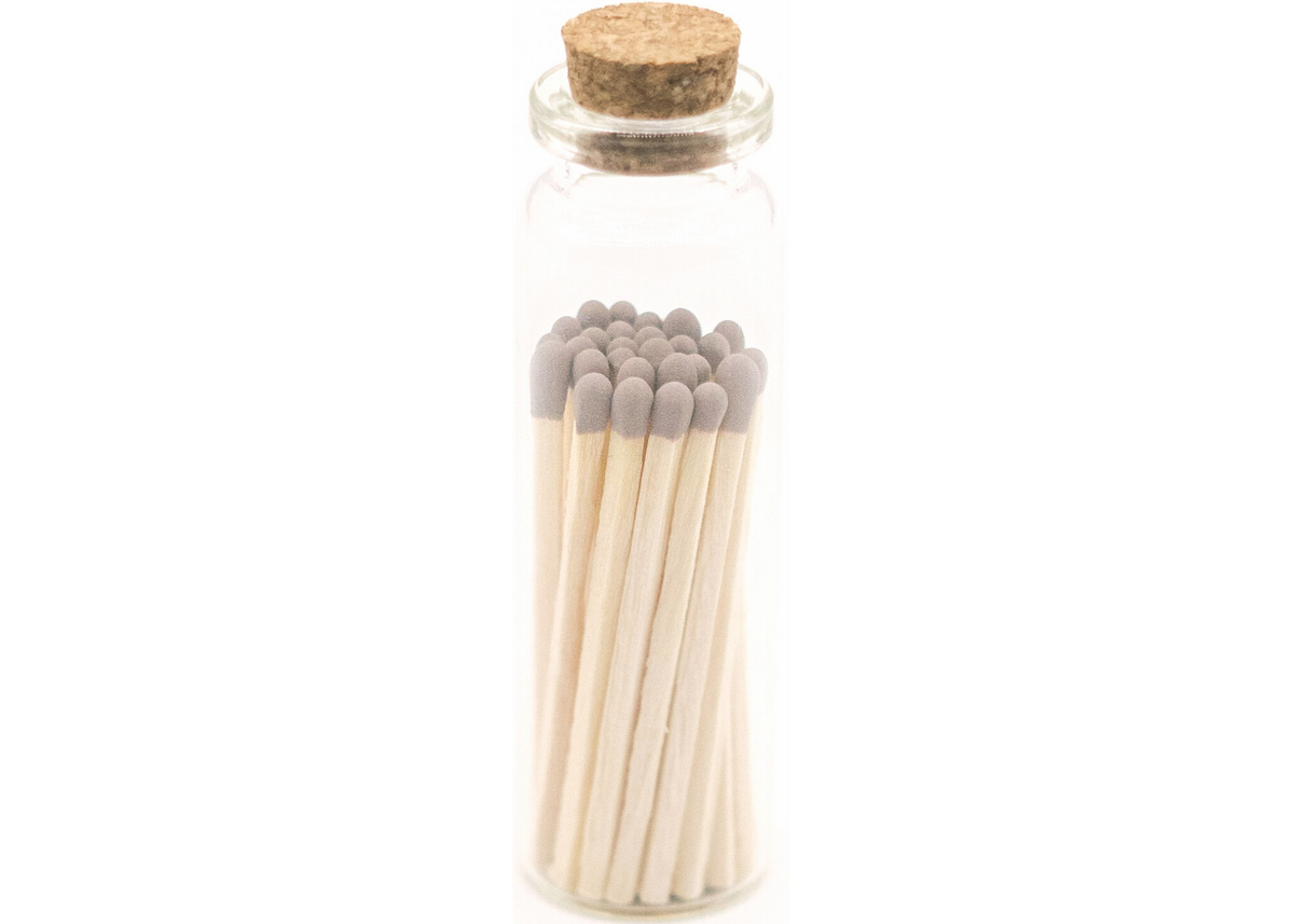 Gray Tip Decorative Matches