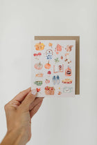 Autumn Favorites Greeting Card