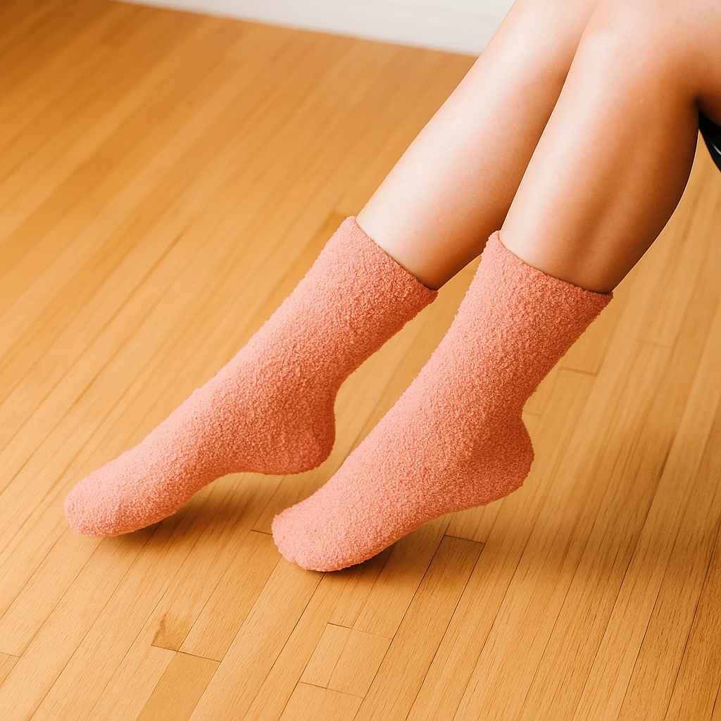 Cozy Cloud Socks | Rosette Pink