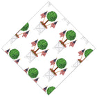 Patriotic Topiary Cocktail Napkins
