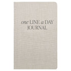 One Line A Day Fabric Journal
