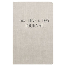 One Line A Day Fabric Journal