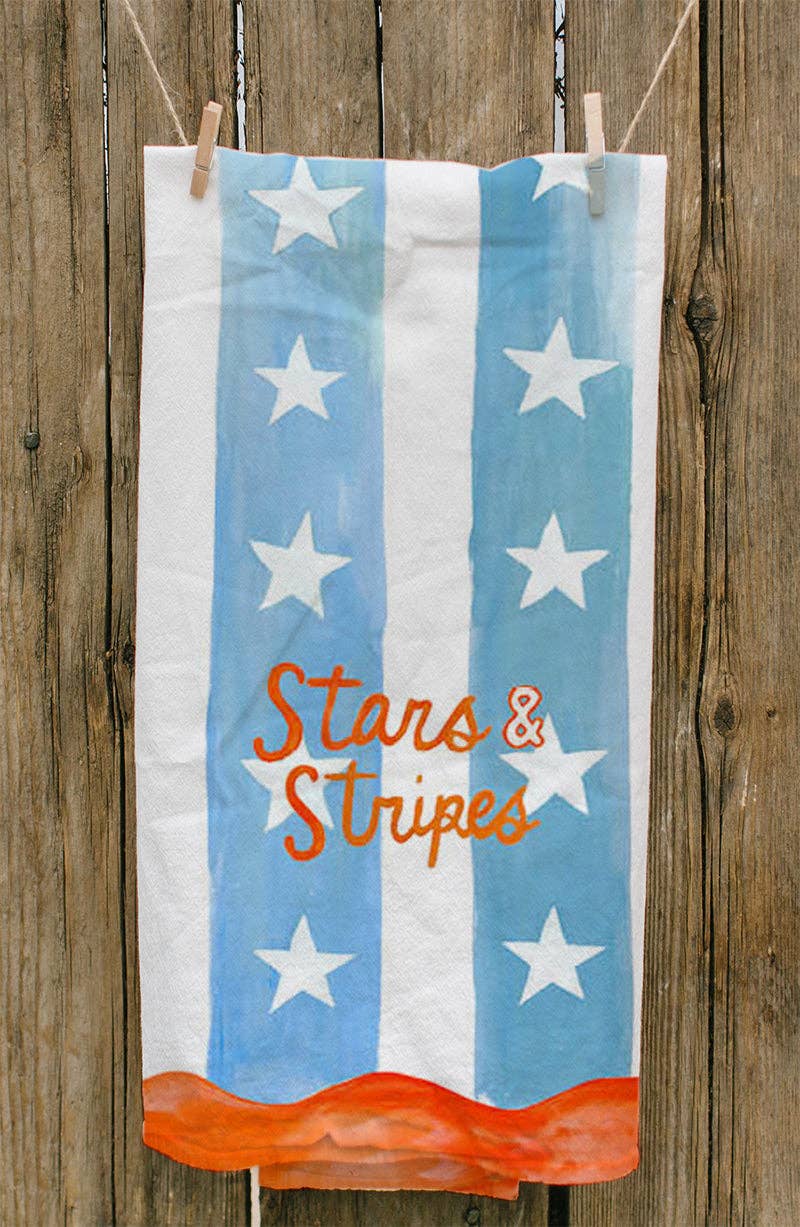 Stars & Stripes Tea Towel