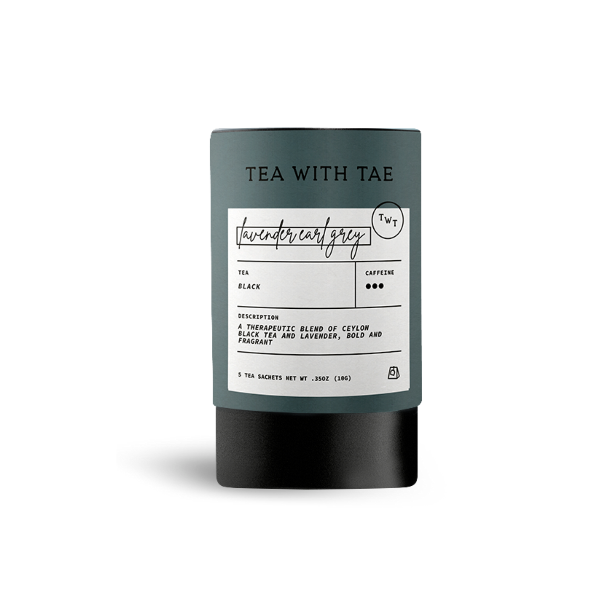 Lavender Earl Grey Black Tea Mini Tea Tube
