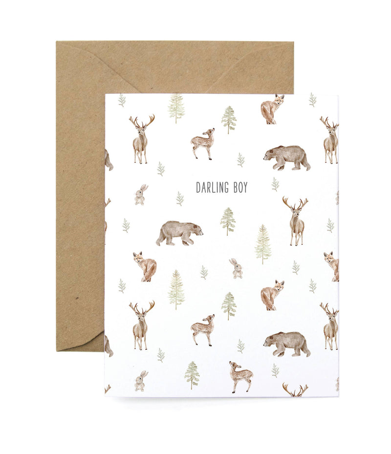 Darling Boy Greeting Card