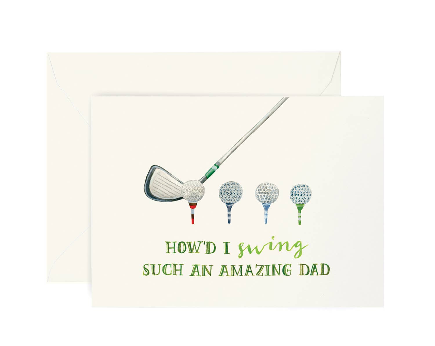 Golf Dad Card