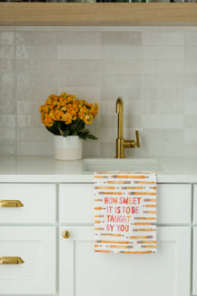 Teacher Appreciation Tea Towel