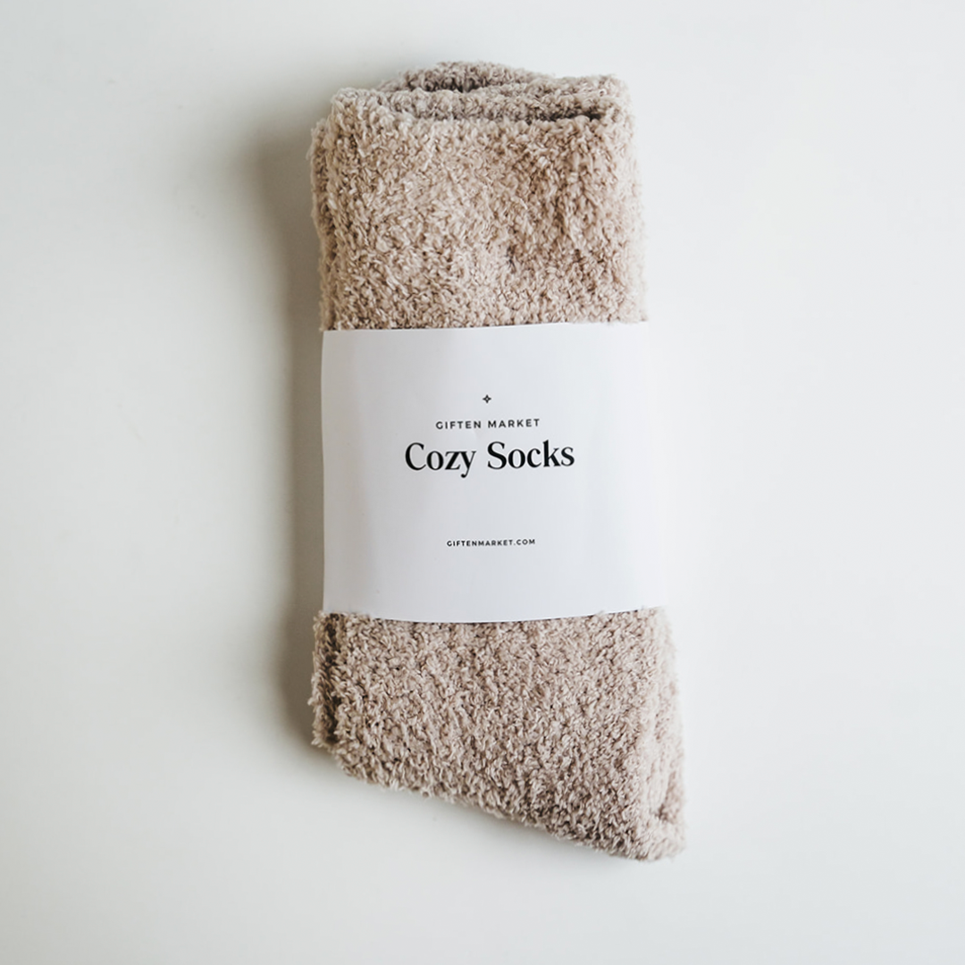 Cozy Cloud Socks | Ivory