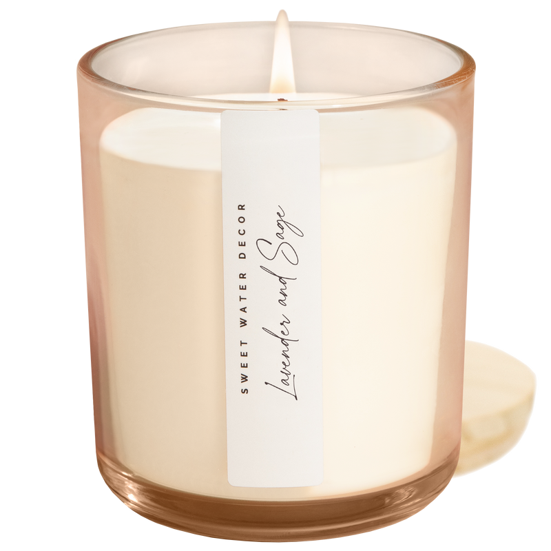 Lavender & Sage Soy Candle