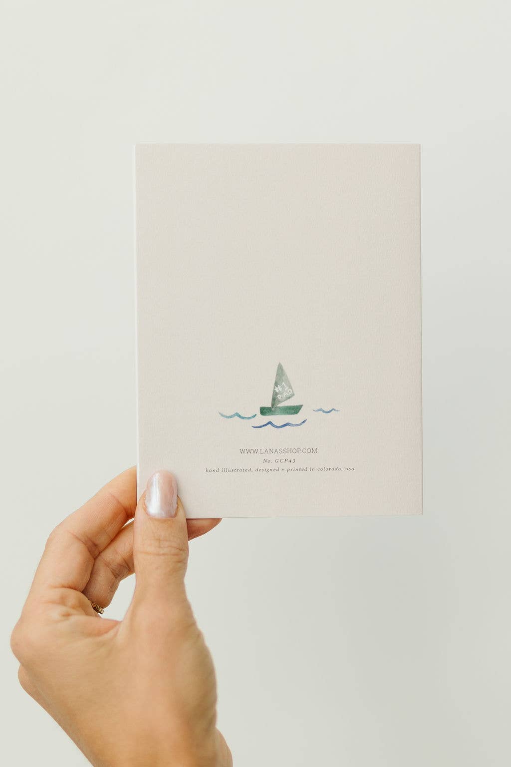 Sailboat Father's Day Greeting Card
