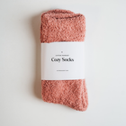 Cozy Cloud Socks | Rosette Pink