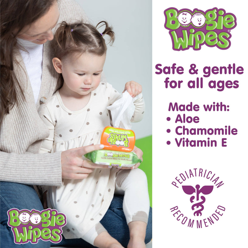 Boogie Saline Nose Wipes