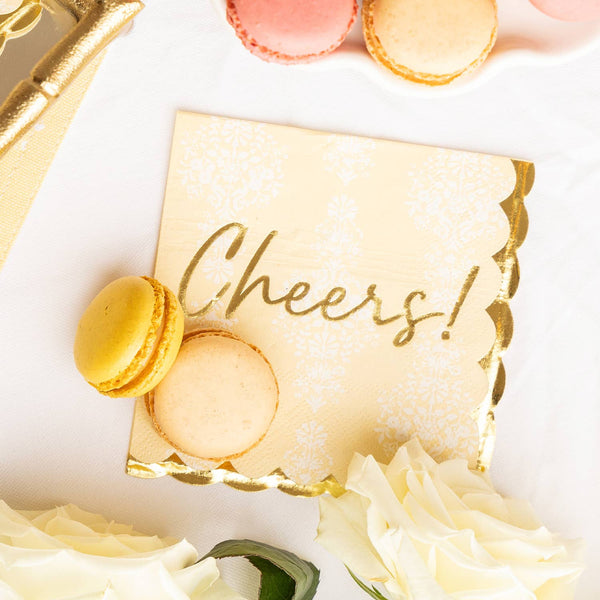Cheers! Beverage Napkins