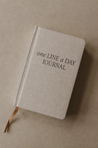 One Line A Day Fabric Journal