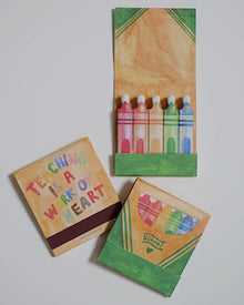 Teacher Appreciation Matchbook