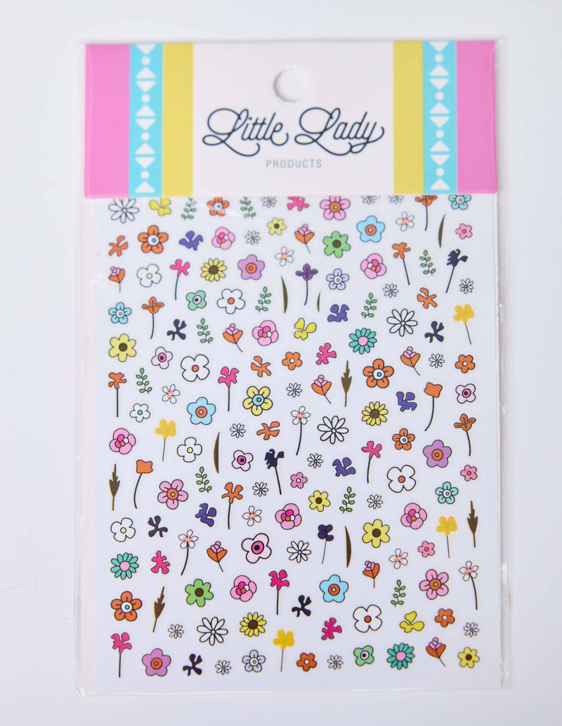 Flower Power Nail Stickers