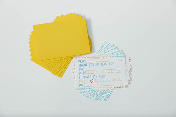 Kids Thank You Notecard Set