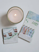 Mountain Chair Lift Matchbook