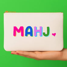 Mahjong Bag with Tile Zipper