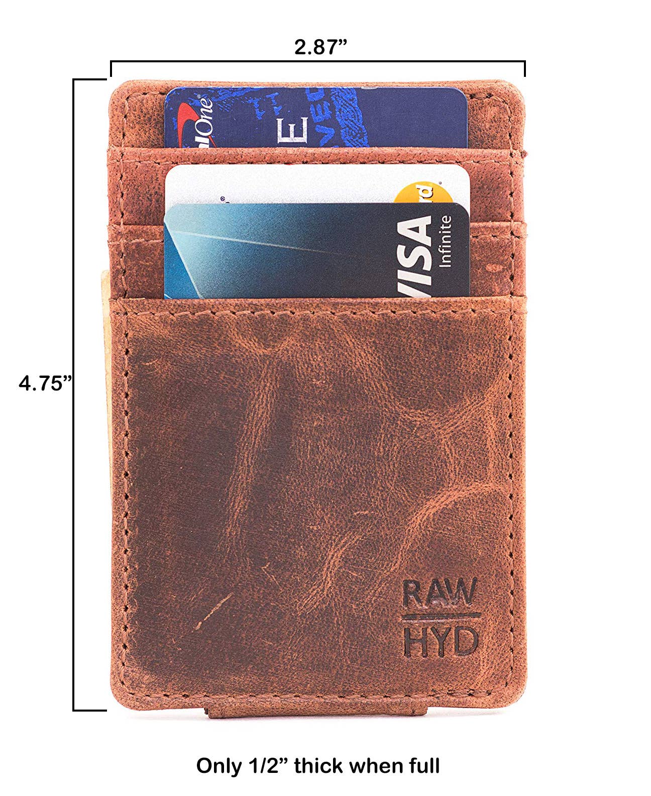 Leather Money Clip