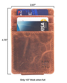 Leather Money Clip
