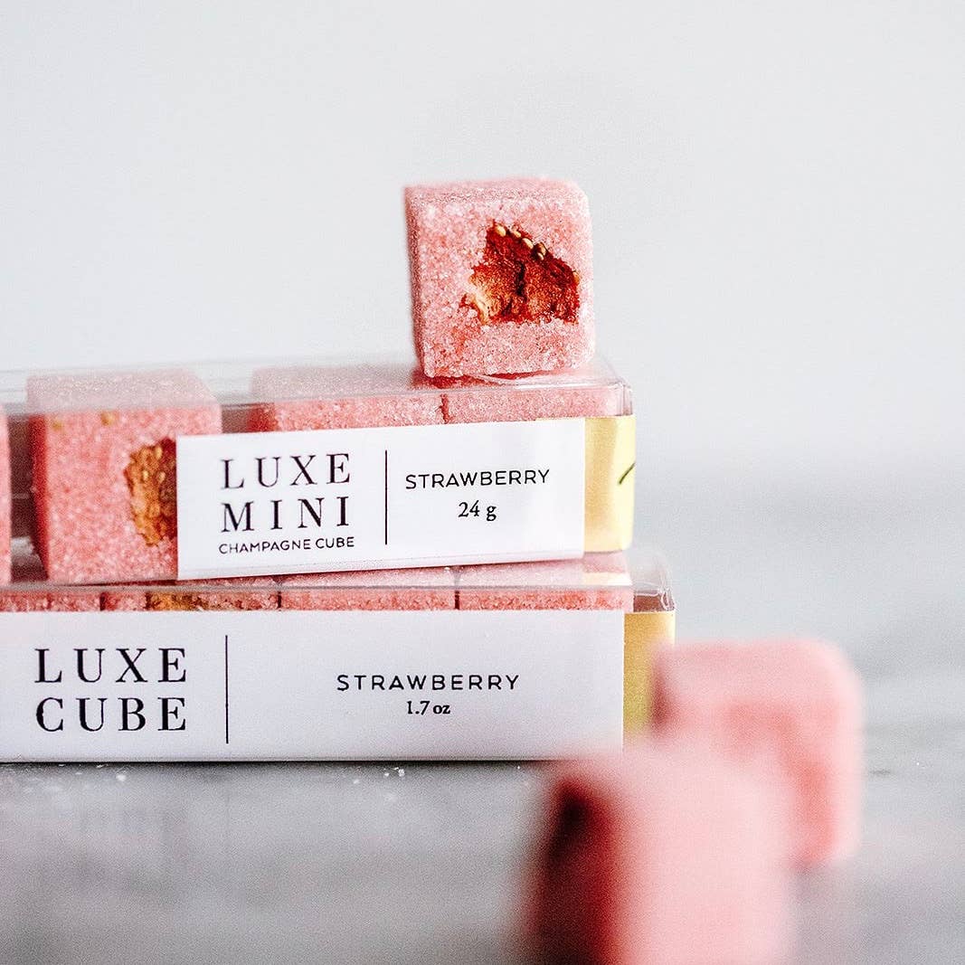 Strawberry Mixology Cube Stick
