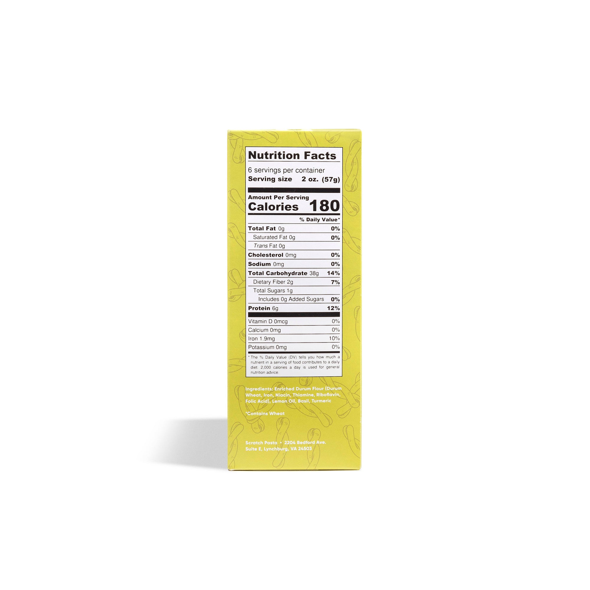 Lemon Basil Gemelli