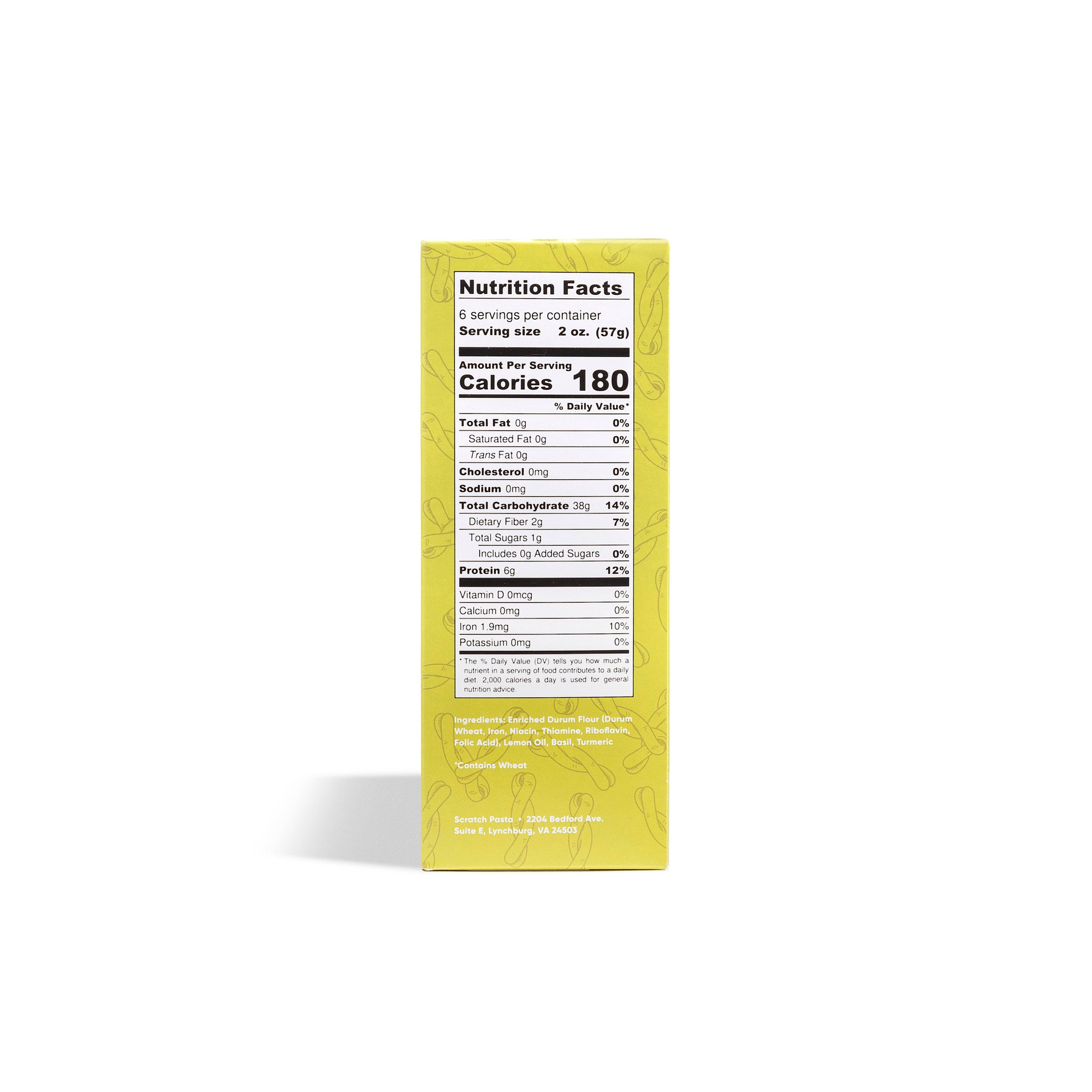 Lemon Basil Gemelli